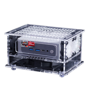 零刻GTR6 7AMD锐龙7840HS NUC11 PN51mini迷你电脑主机散热器风扇