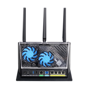 华硕RT-AX86U PRO路由器散热器降温支架 ax86u 路由散热风扇静音