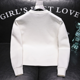 2025秋冬新款男士圆领卫衣QT60666062P105M-6XL，男装卫衣，钱塘6066（原711）