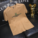 2025夏季新款丝光棉大码短袖T恤QT60665398P65M-6XL，男装T恤，钱塘6066（原711）