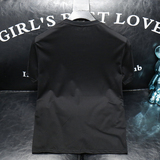 2025夏季新款丝光棉短袖T恤QT60665084P65M-6XL，男装T恤，钱塘6066（原711）
