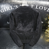 2025秋冬新款男士毛衣潮牌天鹅绒针织衫QT60668005P120，男装针织衫/毛衣，钱塘6066（原711）