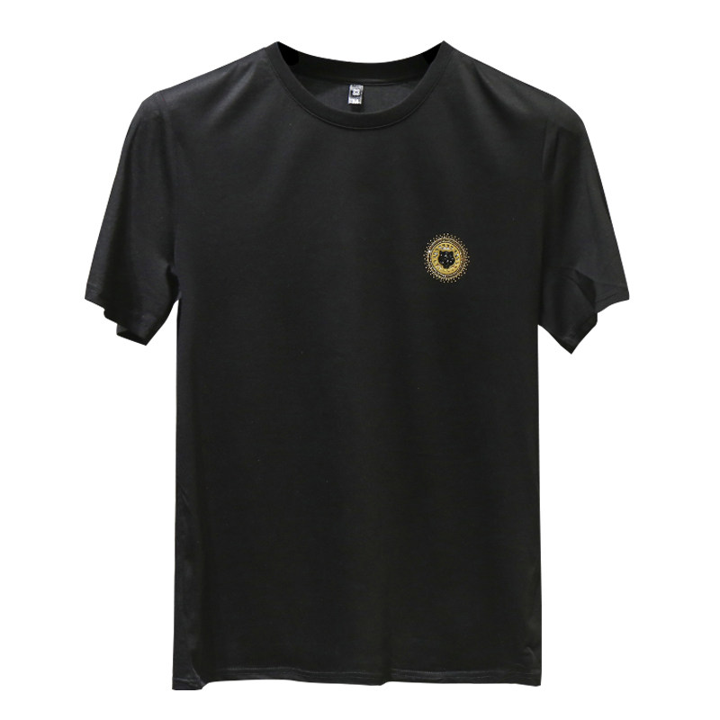 2025夏季新款丝光棉短袖T恤QT60665046P65M-6XL,男装T恤,钱塘6066（原711）