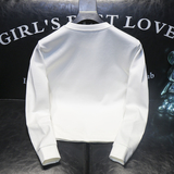 2025秋冬新款男士套头大码卫衣QT711-6017-105M-6XL，男装卫衣，钱塘6066（原711）