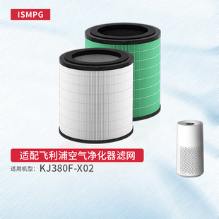 适配飞利浦空气净化器KJ380F-X02/AC0917/00滤芯FY0179过滤网