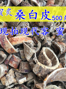 桑根皮 桑根皮树 现拍代客蜜炙桑白皮 制老桑树根皮 炒老白桑皮