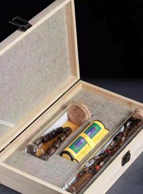 达拉干随形沉香套装礼盒装 随型手串佛珠手链文玩商务礼品