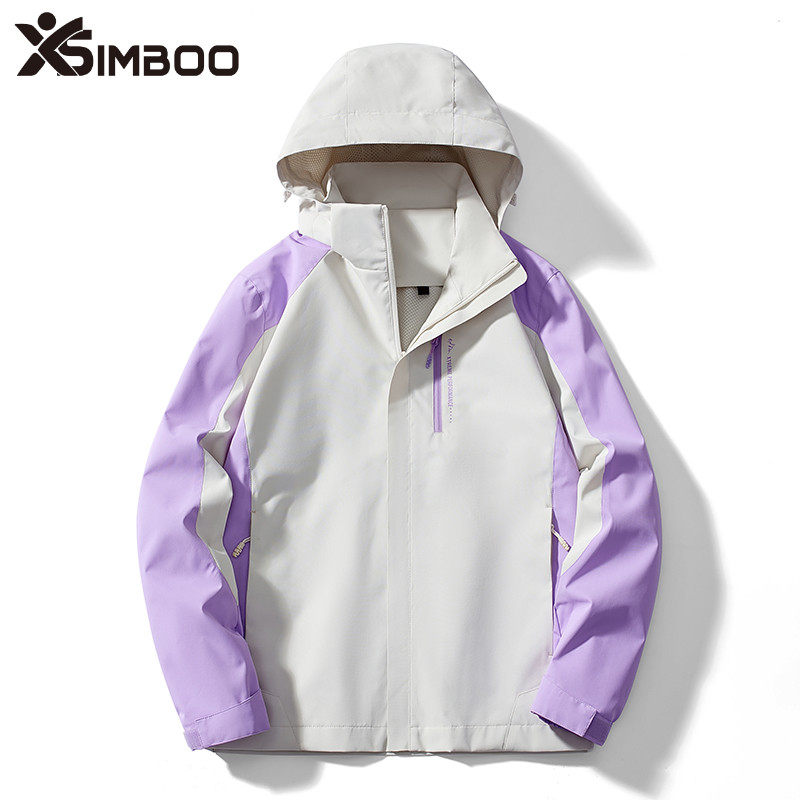 单层冲锋衣防风登山外套