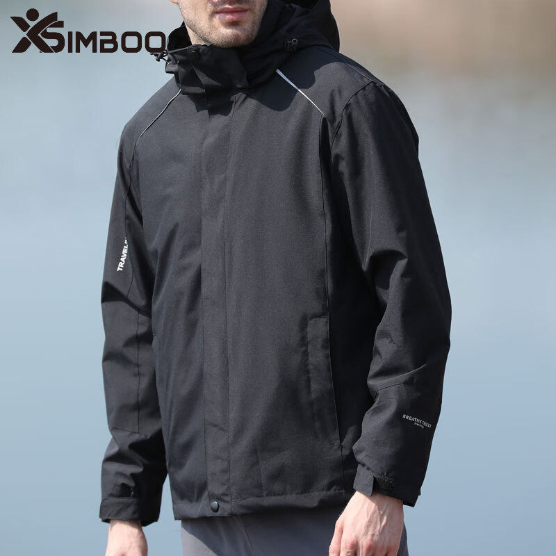 三合一冲锋衣男女抓绒衣内胆外套