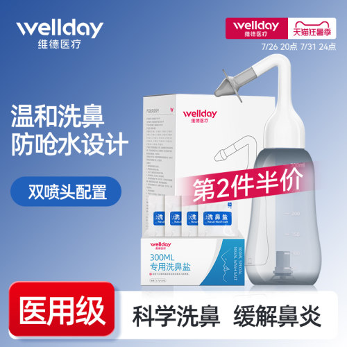 维德医疗鼻腔冲洗洗鼻器大人儿童