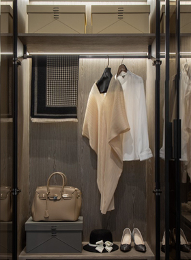 女衣帽间饰品组合样板房衣柜摆件展厅装饰衣物全屋定制软装饰品