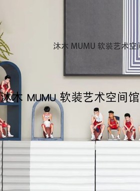 儿童房间床头灌篮高手手办主题