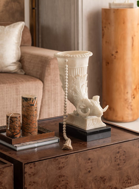 茶几装饰摆件样板房客厅接待区地中海风格中古风家居好物软装美学