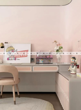 现代简约样板间儿童房女孩房泡泡玛丽公仔手办主题软装组合摆件