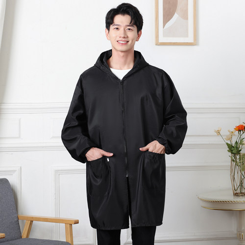 男士防水防油防污围裙罩衣工作服