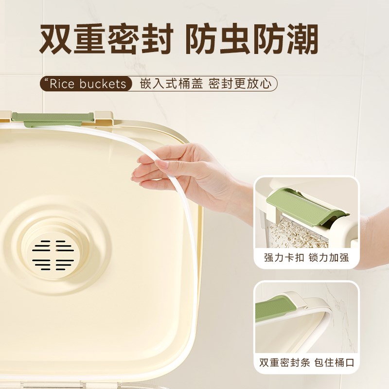 狗粮桶密封桶40斤大容量防潮猫粮储存I桶宠物粮食收纳容器10斤