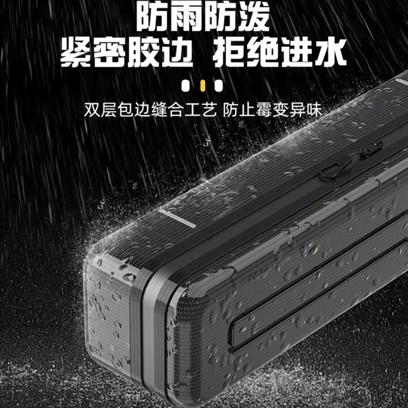 钓鱼配件收纳盒j多功能漂盒渔具箱路亚鱼钩小药饵盒工具包钓箱用