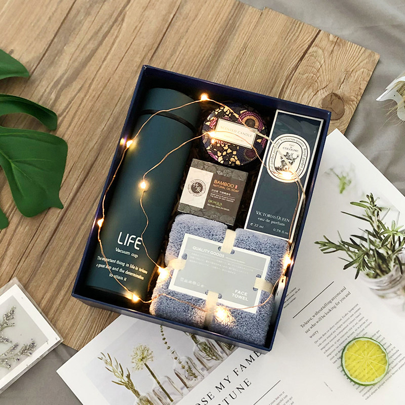 ins Groomsman Souvenir  Souvenir  man business affairs Gift box Annual meeting Gift box towel Water cup Perfume candlein the Snacks/Nuts/Specialty , Sweets and snacks/Jelly/Pudding , Candy category - from Buy2taobao.com to provide professional Taobao agent buy service