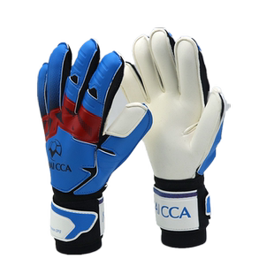 足球守门员手套带护指专业训练冬儿童门将手套成人小学生耐磨防滑
