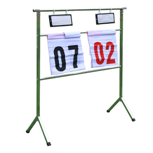 落地式足球篮球记分牌羽毛球乒乓球比赛台球站立双面翻分牌记分器