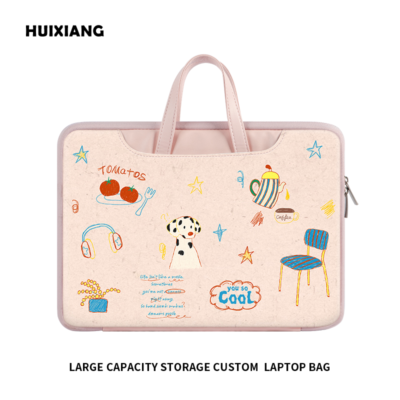 女生笔记本适用电脑包手提斜挎