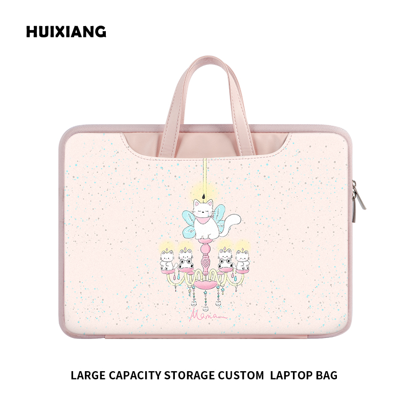 女生笔记本适用电脑包手提斜挎