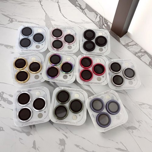 适用苹果15Promax镜头膜iPhone14plus后摄16pro保护圈13proMax鹰眼镜头盖12/11金属钢化玻璃13mini高清相机贴
