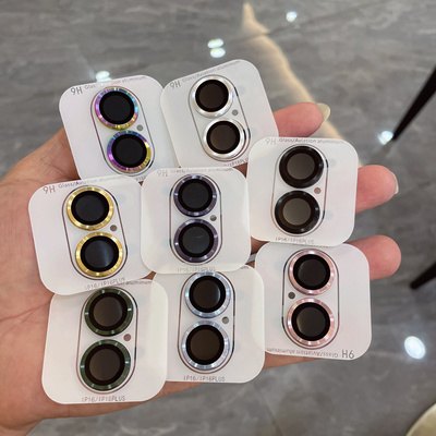 适用于苹果17promax镜头膜iPhone16promax摄像头保护圈13金属边框AR增透17Air鹰眼保护盖14promax钢化镜头贴
