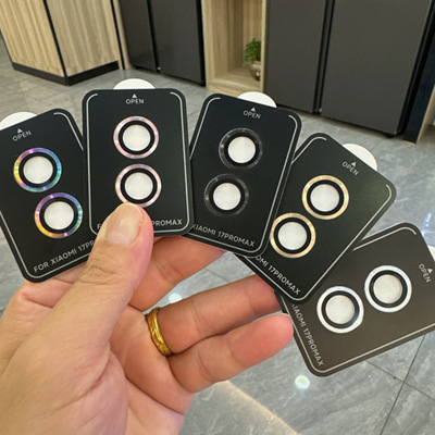适用小米17Promax镜头膜Xiaomi17Pro后摄头钢化相机圈合金保护膜