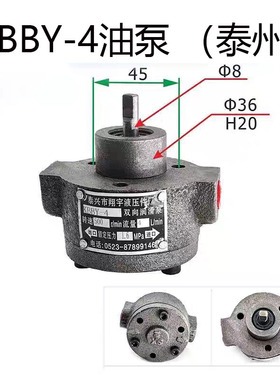 KBBY-4泰州油泵摆线可逆转机油泵数控机床南微床头箱齿轮箱油泵