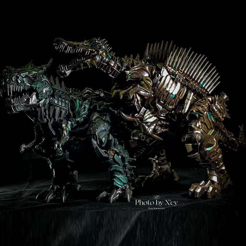 黑曼巴ls05钢索ls11蔑视放大版远古领主恐龙变形玩具电影模型现货