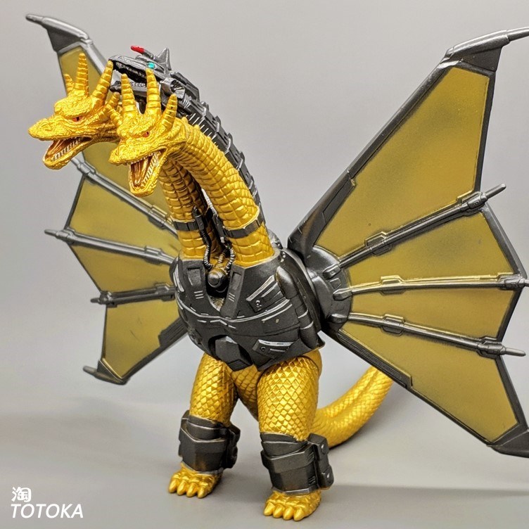 机械基多拉三头龙模型 Godzilla哥斯拉恐龙2019可动人偶玩具
