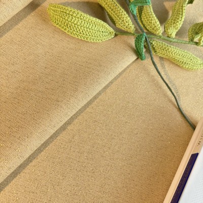 喜爱十字绣 Enjoy  28CT亚麻色金丝 闪棉   十字绣绣布