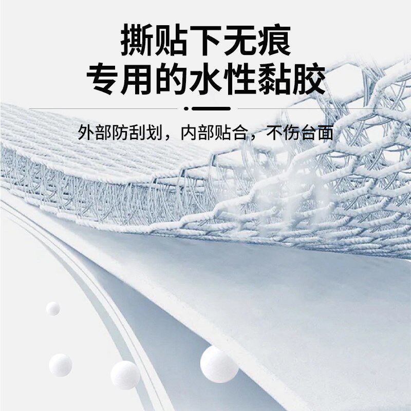 仿大理石厨房贴纸防火防r油耐高温自粘灶台台面贴膜隔热垫墙面墙