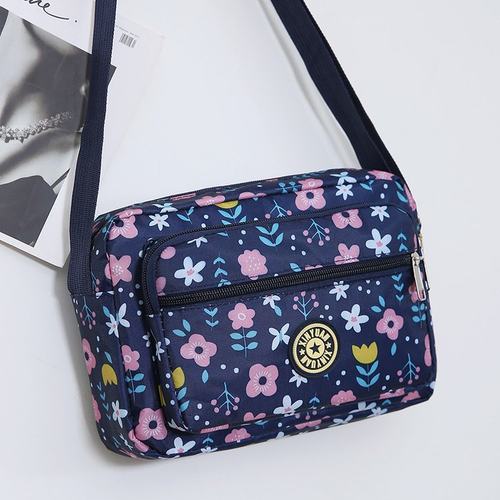 防水尼龙布2025新款尼龙单肩斜挎包时尚休闲女士妈妈包生意收钱包