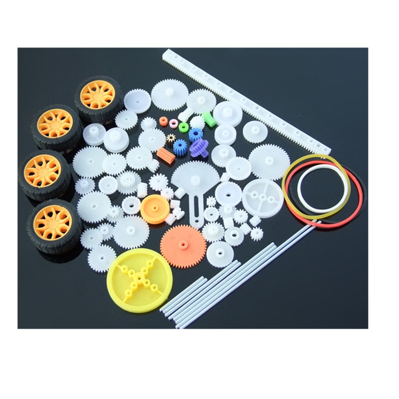 78个齿轮包-版 科教车配件 马达各种齿轮车轴皮带轴套