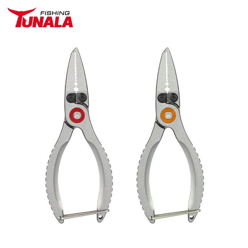 新品 迷你版一体铝合金路亚钳多功能取钩器钓鱼用品 钓鱼工具