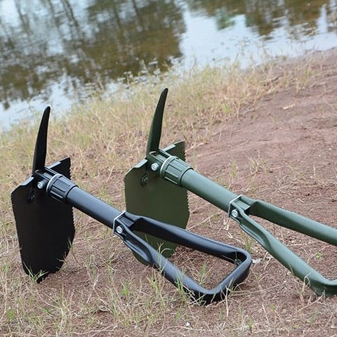厂家直销多功能锰钢三折叠锹工兵锹铁锹户外车载野营铲求生铲,农机/农具/农膜,铲子,淘宝优惠券,粉丝福利购,淘宝优惠卷