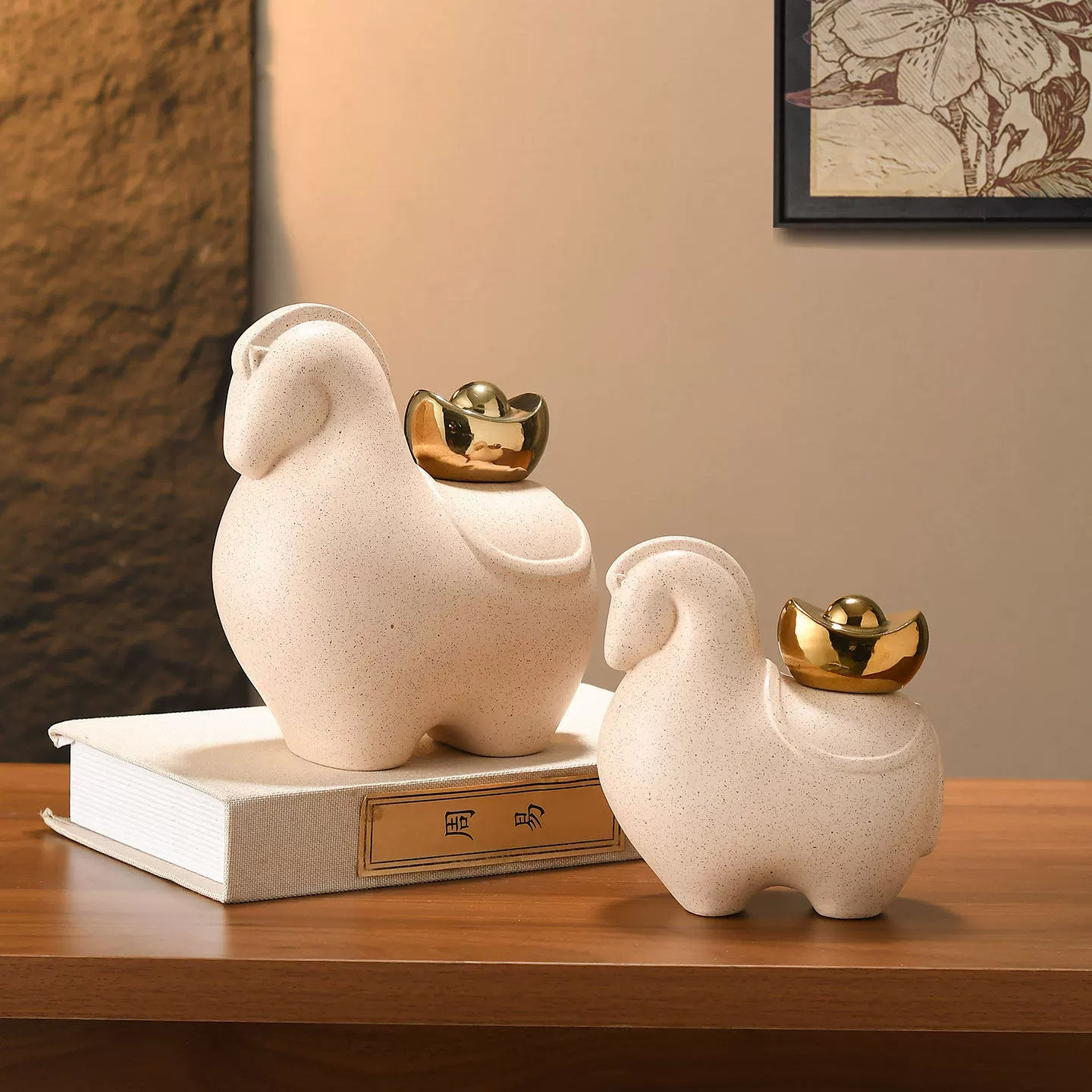 马上有钱摆件陶瓷马年礼品吉祥物元宝客厅办公桌面装饰摆放工艺品,家居饰品,桌面摆件,淘宝优惠券,粉丝福利购,淘宝优惠卷