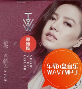 WAV 鱼鸟之恋 MP3 精选 车载u盘音乐 新歌 给你一点颜色 谭维维