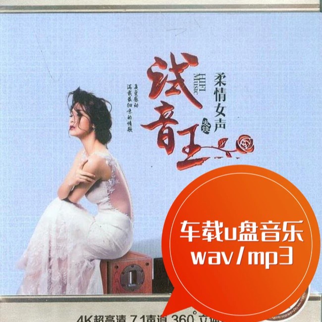 试音王 柔情女声32首-孙露谭艳张玮伽雷婷 车载u盘音乐  wav/mp3