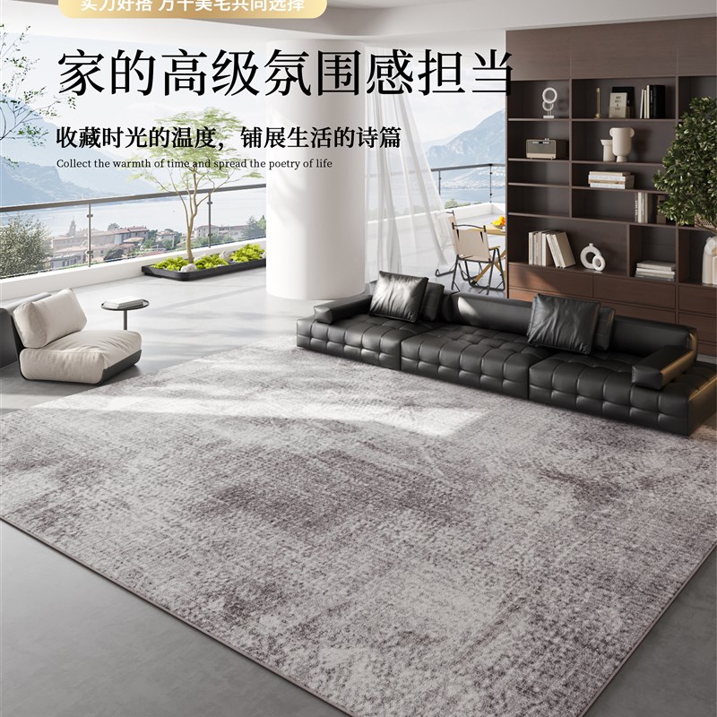 意式极简a地毯客厅2025新款免洗可擦家用沙发毯现代轻奢高级感地