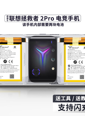 帝彪 适用联想拯救者2pro电竞手机电池 L78001 拯救者2pro 2代  BL318 316 吃鸡LOL英雄联盟游戏手机内置电板