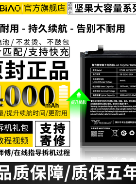 适用于锤子坚果手机pro3 DT108大容量DT1901A DT1902A原厂 坚果pro3原装电池魔改更换手机内置电板PRO3/dt