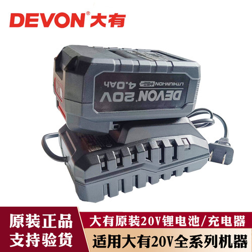 大有20V原装正品电池锂电充电器