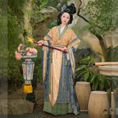 国风复原款 霓裳 传统服饰神仙服春秋 神仙图 远山娥黛原创汉服