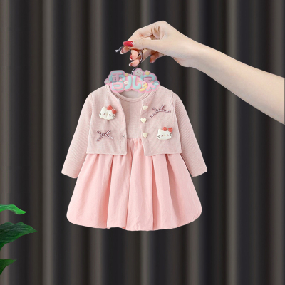 女宝宝秋季连衣裙套装生日公主裙