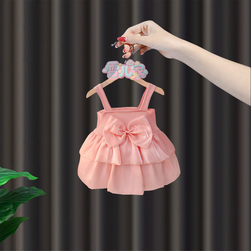 女宝宝夏季连衣裙千金风生日礼服
