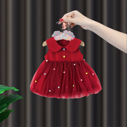 周岁女宝礼服女童夏季连衣裙