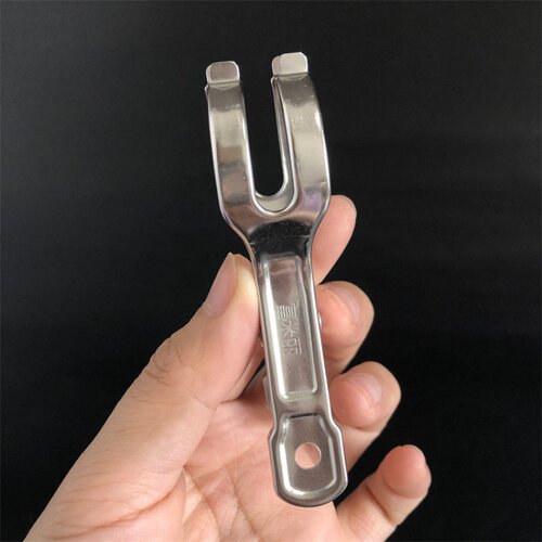 包邮不锈钢衣夹Y型竿夹强力弹簧